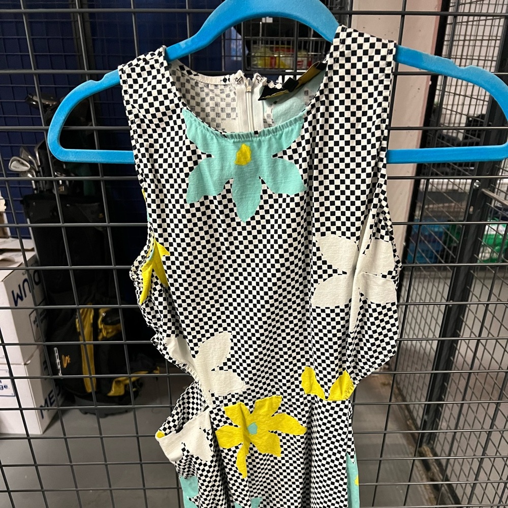 Fun retro cutout dress